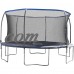 Bounce Pro 14-Foot Trampoline, with Enclosure, Dark Blue   